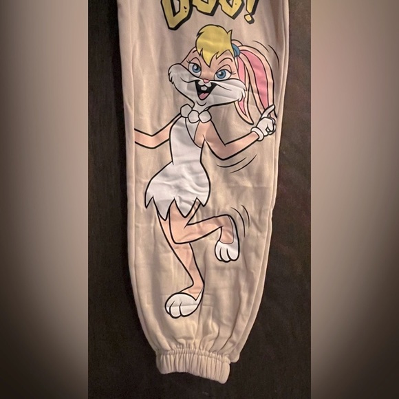Yabba, Dabba Doo & Space Jam LOLA Tweety Bird Double Sided Sweatpants/ Joggers - Picture 9 of 12